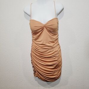 Oh Polly rouched bodycon dress